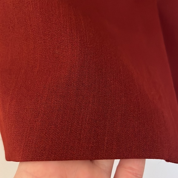 Vintage Tristan & Iseut red short skirt - Picture 3 of 7